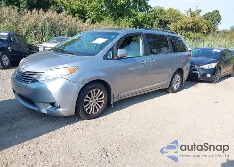2011 Toyota Sienna Xle V6 из США, поврежденный, VIN 5TDYK3DC6BS116659